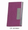 BF-NC003(1) Name card case in multi colors are available. High PU leather and Metal