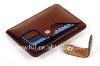 BF-NC025 Brown PU Leather Business Card