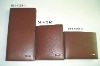 BF-W037 NEWEST! cutomisze design leather wallet, Three different size, one is with zipper. Real Leather