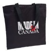 BLACK BAG WITH CUSTOM DESIGN PRINTED PROMOTION