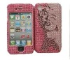 BOLD & FUN CRYSTAL CASE #7 BLING COVER FOR  APPLE iPHONE 4G