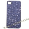 Back Cover Glitter Flash Hard Case For iPhone 4S /4G(Black)