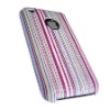 Back Cover for iPhone 3G Rainbow Pattern With Logo - R01