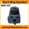 Back bag speaker, Hot selling speaker bag