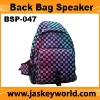 Back pack speaker bag, Hot selling speaker bag