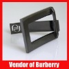 Bag Handbag Purse accessory Gun metal rectangle Buckle