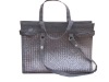 Bamboo & jute handbag