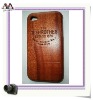 Bamboo wood case for iphone 4s