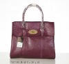 Bayswater in Ostrich Veins Leather Tote Bag Handbag