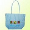 Beach Bag Made of 600D/PVC with Long Soft Handles