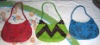 Beaded Embroidered Ladies Handbags , Fashion Handbags