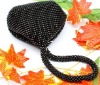 Beaded hearted Bag 025