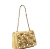 Beading & Bowknot Chain Shoulder Bag