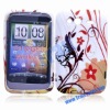 Beaitiful Flowers Soft Silicone Case for HTC Wildfire S G13 G8S A510e