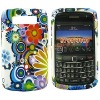 Beautiful Floret Zone Silicone Skin Case Cover for Blackberry Bold 9700