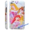 Beautiful Girls Pattern Hard Case for Apple iPod Touch 4 (White)