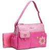 Beautiful Handmade nappy bag for baby(pink)