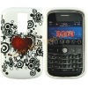 Beautiful Honest Heart Design Silicone Skin Case Cover for Blackberry Bold 9000