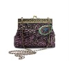 Beautiful Sequin Clutch Bag Peacock 063