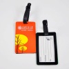 Beautiful and cheap 2D/3D soft PVC luggage tag factory custom