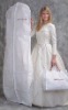 Beautiful bridal wedding suit cover / garment bag