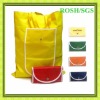Beautiful design and fashion polyester foldable travel bag