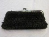 Beautiful evening bag sewed with beads