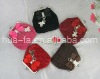 Beautiful inlaid bow small bear coin bags