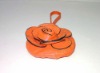 Beautiful smart solid flower latest lady purse