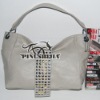 Beige leather bag C300103