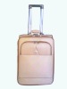 Beige pvc luggage