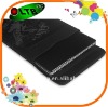 Besr stylish stamp black laptop sleeve/bags