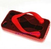Best Price Red Slippers TPU Mobile Phone Case
