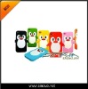Best price funny Penguin silicone case for iphone 4 4G