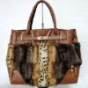 Best-saller animal wool women's bag