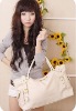 Best seller fashion style fashion handbags with flowers(WB085)