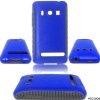 Bi Material Hybrid PC+TPU case for HTC EVO 4G