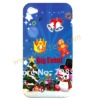 Big Event Merry Christmas Silicone Protect Cover Shell For iPhone 4G