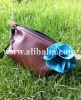 Big blue flower handmade cosmetic bag, wallets, purses