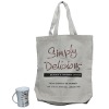 Biologically Degradable Natural Canvas Shopping Bag By Kope Initiatives.