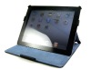 Black 2011 most popular style leather case for ipad 2