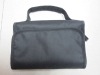 Black 600D polyester hanging toiletry Bag for promotion