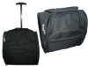 Black 600D polyester  travel trolley bag YF-002