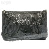 Black Aluminum evening handbag WI-0787