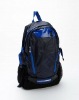 Black/Blue Nylon backpack for 2012 spring for young generation