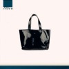 Black Colour Leather Tote Bags