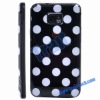 Black Dots TPU Skin Case Cover for Samsung Galaxy S2 i9100