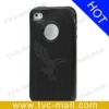 Black Eagle Brushed Case for iPhone 4S TPU Case