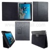 Black Folding Leather Case Cover with Built-in Stand for iPad 2nd Generation