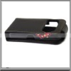 Black For Nokia N86 Leather Case